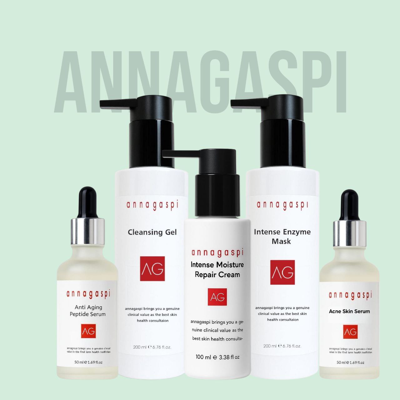 Annagaspi Acne Complate Skincare System (PREMIUM SET)