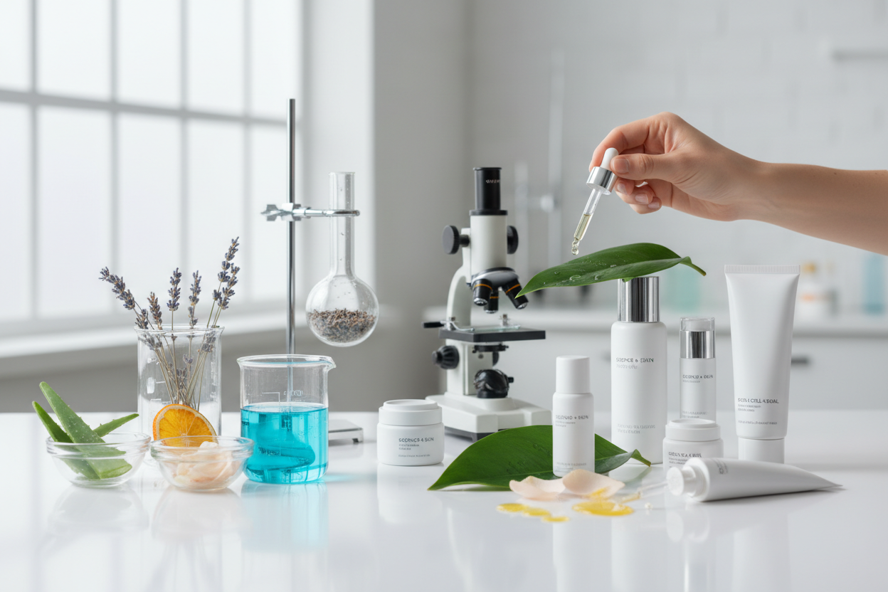 Bilim, kişisel bakım, sağlıklı görünüm içeren bir görsel 